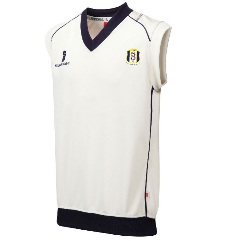 South Hampstead CC - Sleeveless Sweater Navy Trim