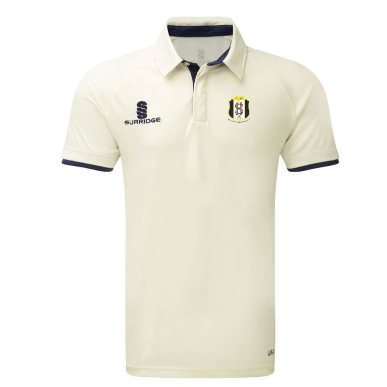 South Hampstead CC - Ergo Short Sleeve Navy Trim Shirt